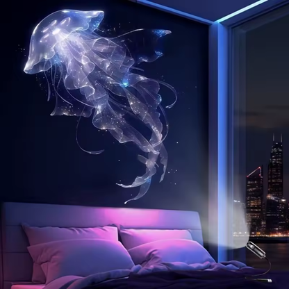 Proyector LED de Ballena, estrella y mariposa