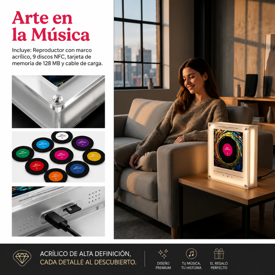 Reproductor de música NFC